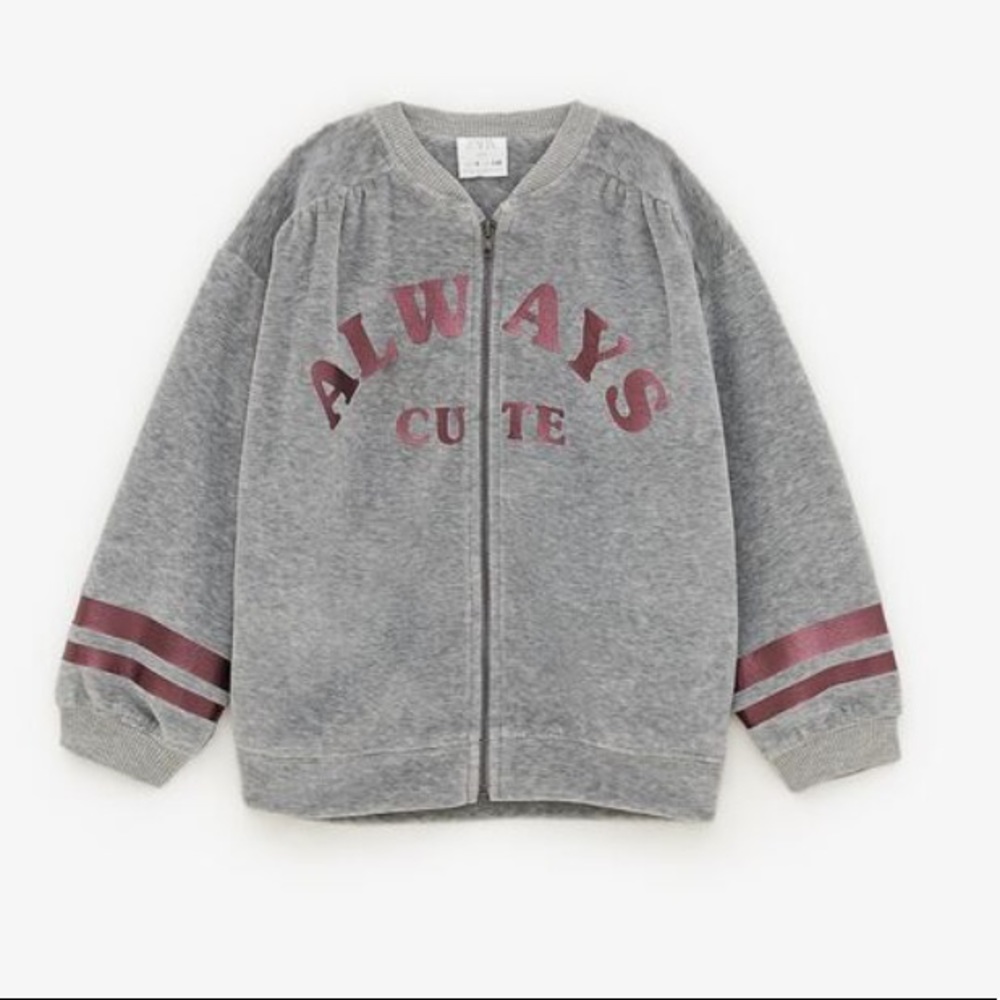 VELOUR JOGGING JACKET